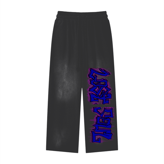 LOST SOUL - Sun Faded Cotton Sweatpants